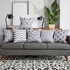 Modernaus geometrinio dizaino pagalvių užvalkalai Dvipusis spausdinimas Dekoratyviniai pagalvių užvalkalai Sofai Svetainei Miegamajam Koridoriui Namų Dekoras