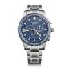 Victorinox Alliance Sport Chronograph Stainless Steel Case Blue Stainless Steel 241817 Watch, (316L/Forged), Dial, Bracelet,