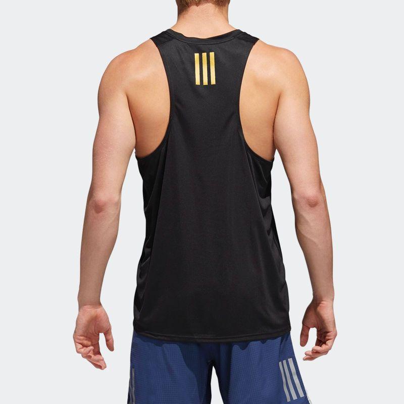 Adidas Tank Tops Men's Black Crew Neck Moderate CE7278