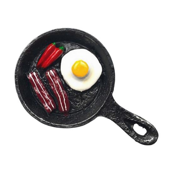 Simulated Egg Refrigerator Magnet Resin 3D Egg Decorative Fridge Magnet Memo Notes Po