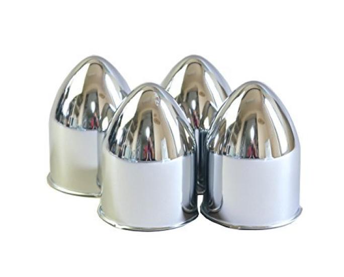 Bullet Design Center Caps for HC201BT Bullet-Shaped Daytona, 3.3" (8.3cm) Diameter,