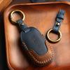 Car Key Cover Is Suitable For Modern Fista Key Cover, Kustu Car Key Bag, High-End Genuine Leather.