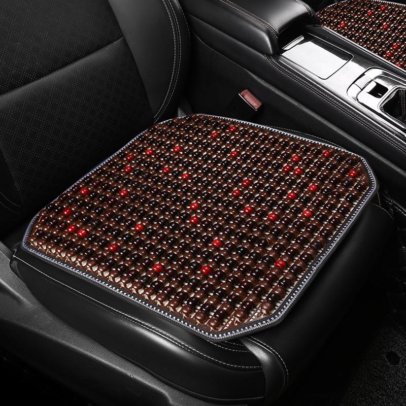 Universal 26 Years Summer Breathable Wood Bead Car Seat Cushion Mat