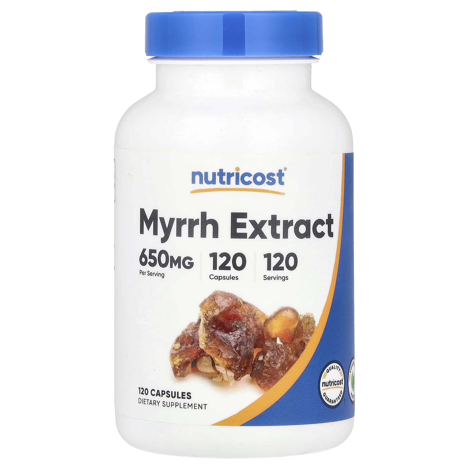 

Myrrh Extract, 650Mg, 120 Capsules