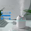 Compact USB Humidifier: Silent, Large Mist, Atmosphere Light, Perfect for Bedroom, Car, Aromatherapy, and Gifts.