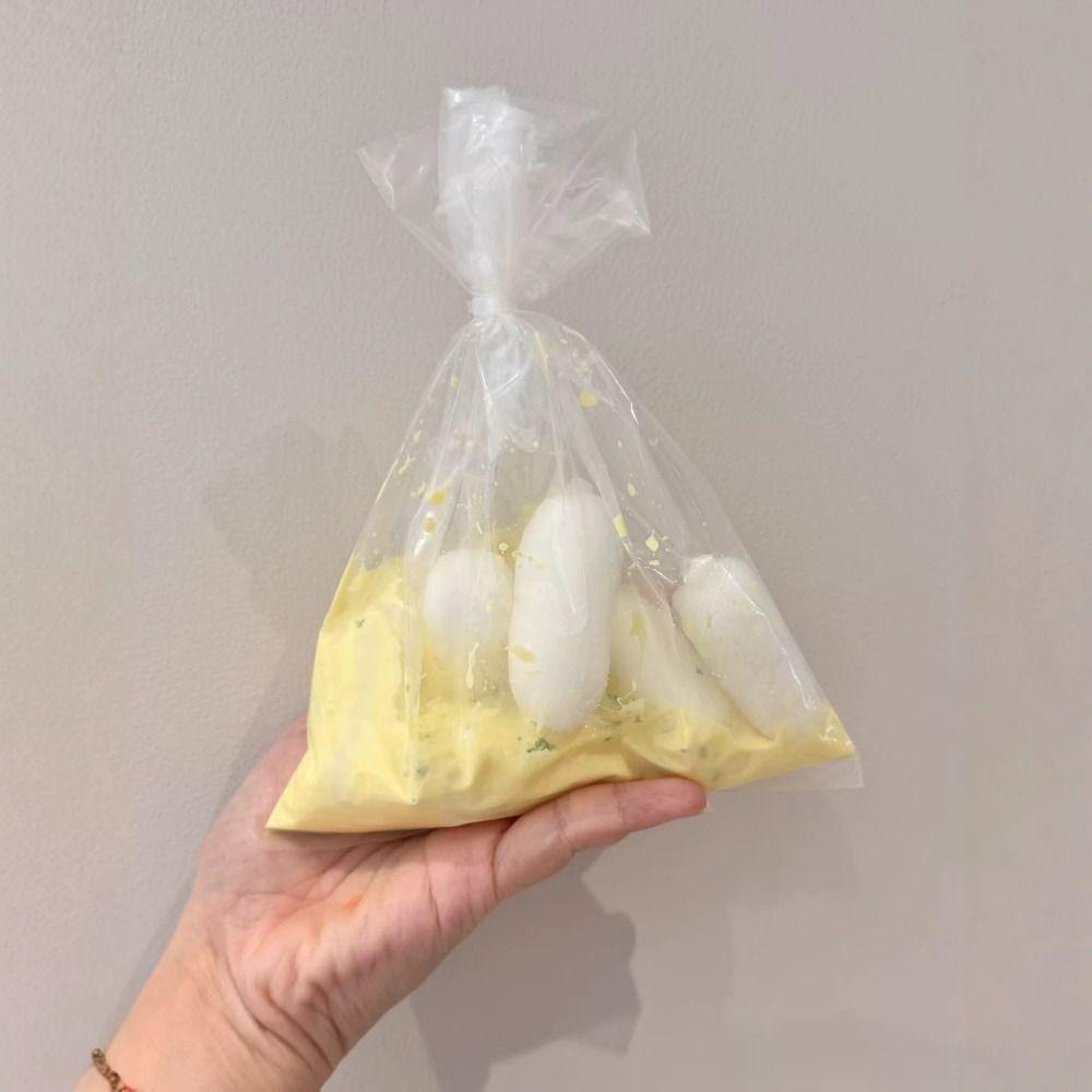 Kneading Rice Cake Squishy Toy Crunch Sound Crispy Fidget Toy for Kids Adults