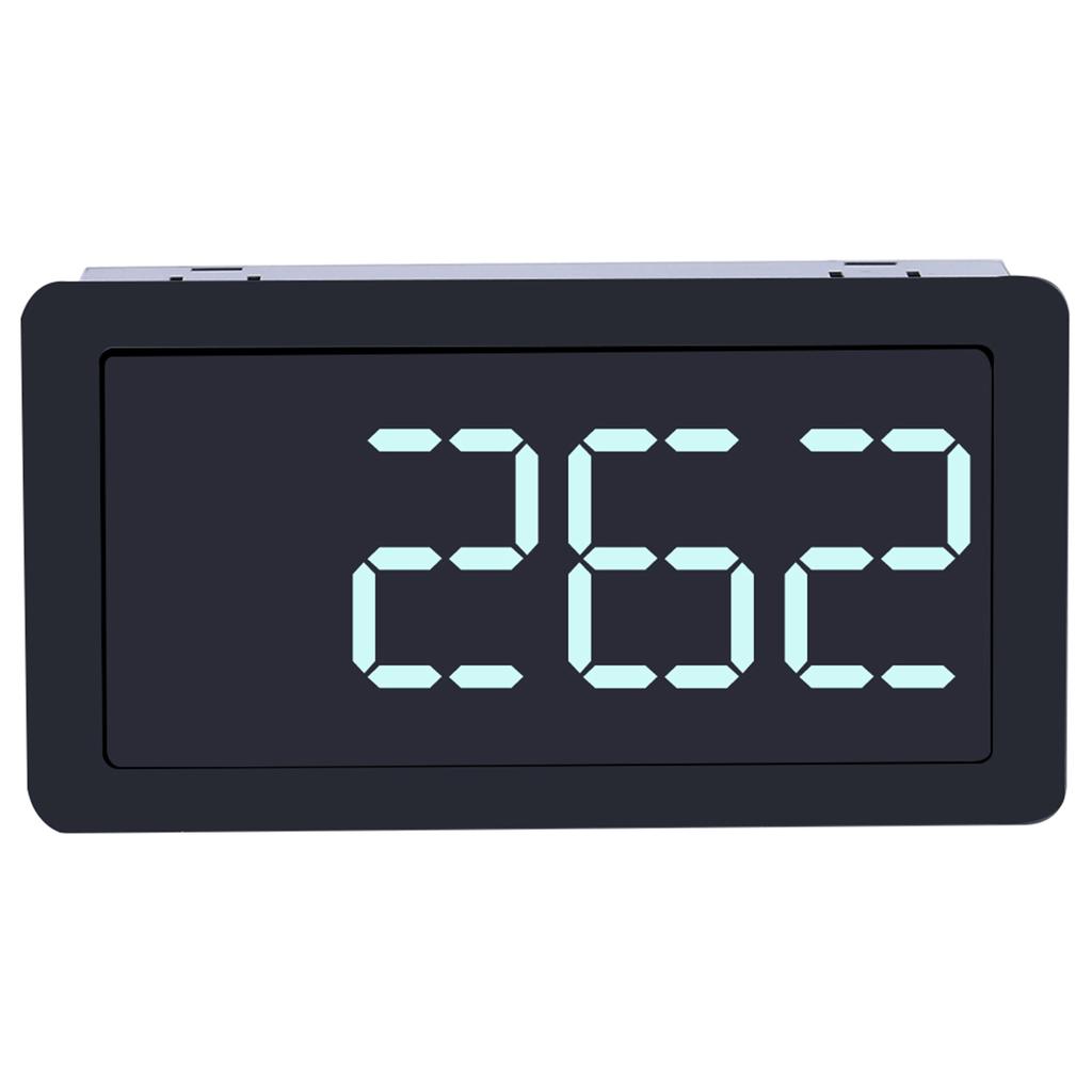 8 24V 4Digit LED Display Tachometer Motor RPM Meter Hall Switch Sensor NPN