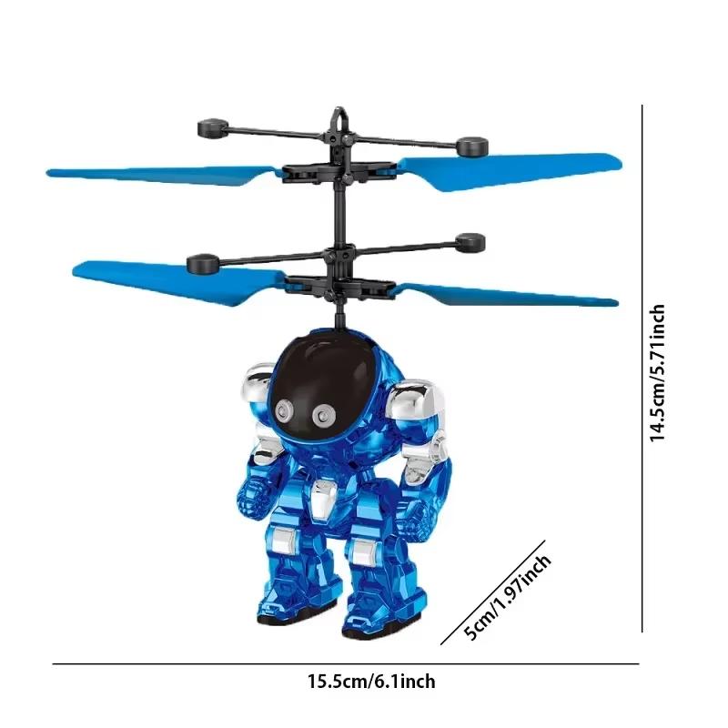 Induction Hover Robot Toy Stem Flying Aircraft With Auto-Sensing Technology Energy-Saving Educational Toys For Kids Birthday