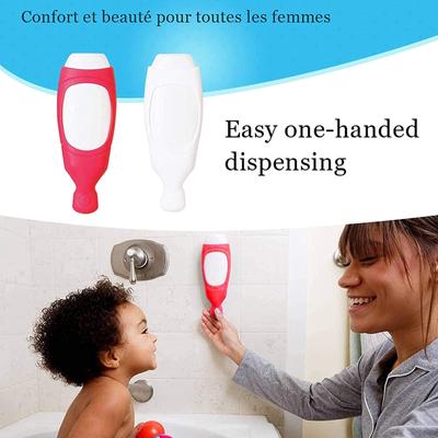 Shower- Bottle Wall Mounted Shower Dispenser With Hook For Shampoo