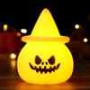 Halloween pumpkin lantern atmosphere props ornaments electronic candles pumpkin lantern luminous toys party decorations