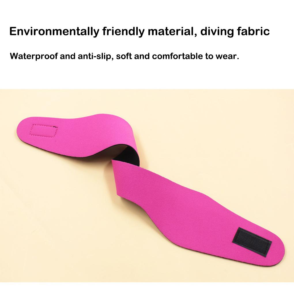 Swimming Ear For Men Adult Neoprene Ear Band Headband Water Protector Head Band, Diving Yoga Cartoon Headband.