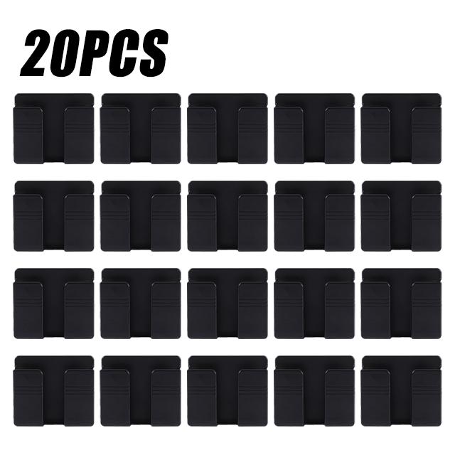 1-3PCS Phone Shelf Self-Adhesive Cell Phone Remote Control Storage Shelf Wall Bedside Adhesive Shelf Bathroom Accessories