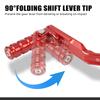 NICECNC Shift Lever Pedal For Yamaha YFZ450R RSE 2009-2025 YFZ450X 2010-2011 Replace 18P-18110-00-00 90° Adjustable Aluminum
