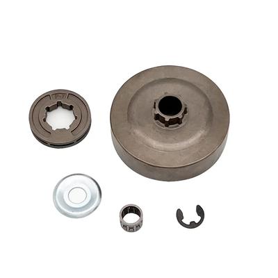 Hardened Steel Clutch Drum Rim Sprocket Kit for Chainsaw MS170 MS180 017 018