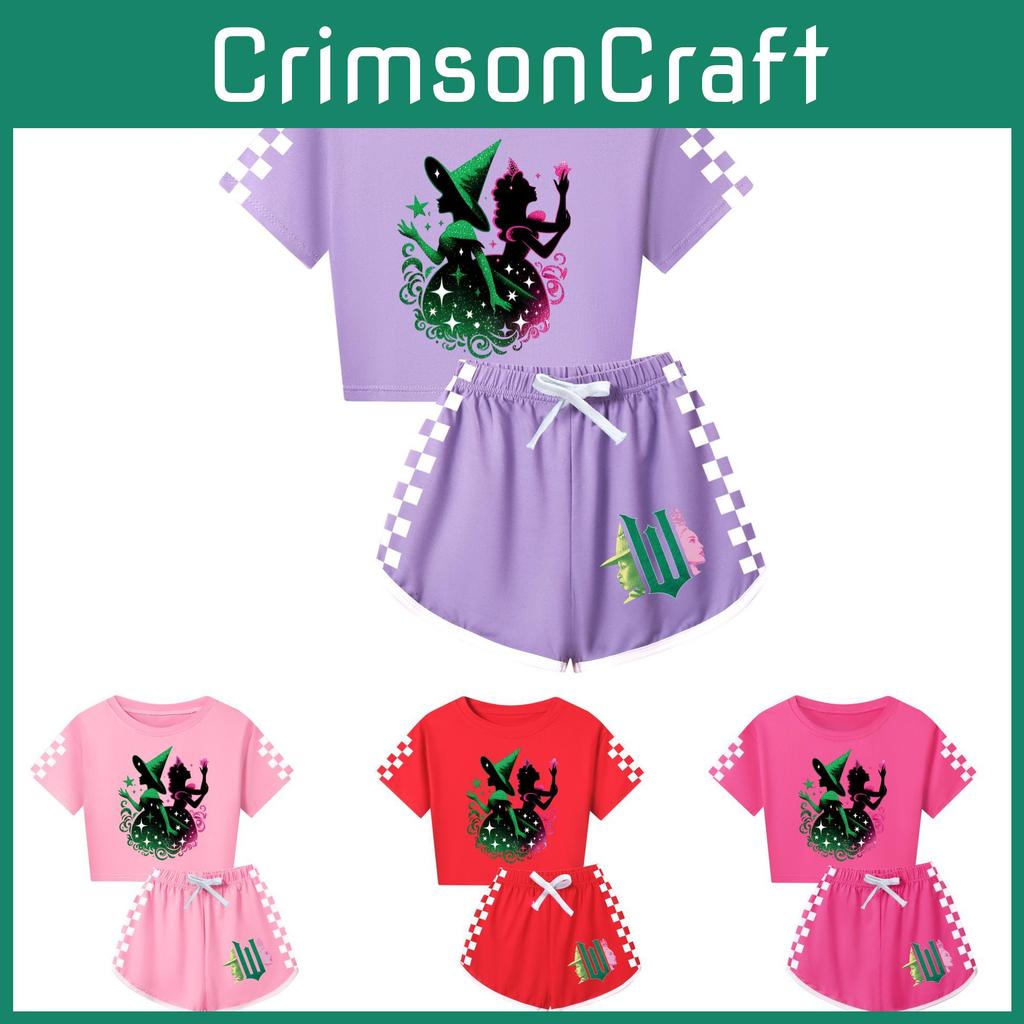 Children Wicked Toddler Cotton Pajama Set With Soft Material For Home And Sleep