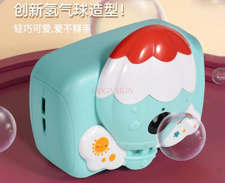 Windmill Bubble Machine Children'S Handheld Camera Electric Bubble Blowing Gatling Toy Bubble Gun