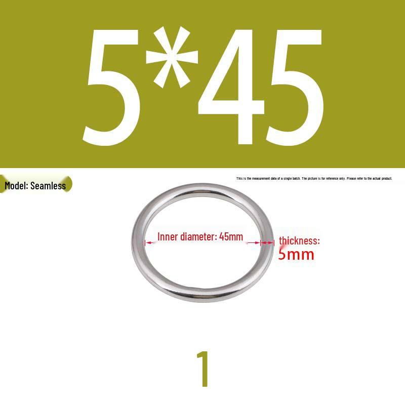 304 Stainless Steel Seamless O-Ring for Lifting and Hammock Yoga Connection