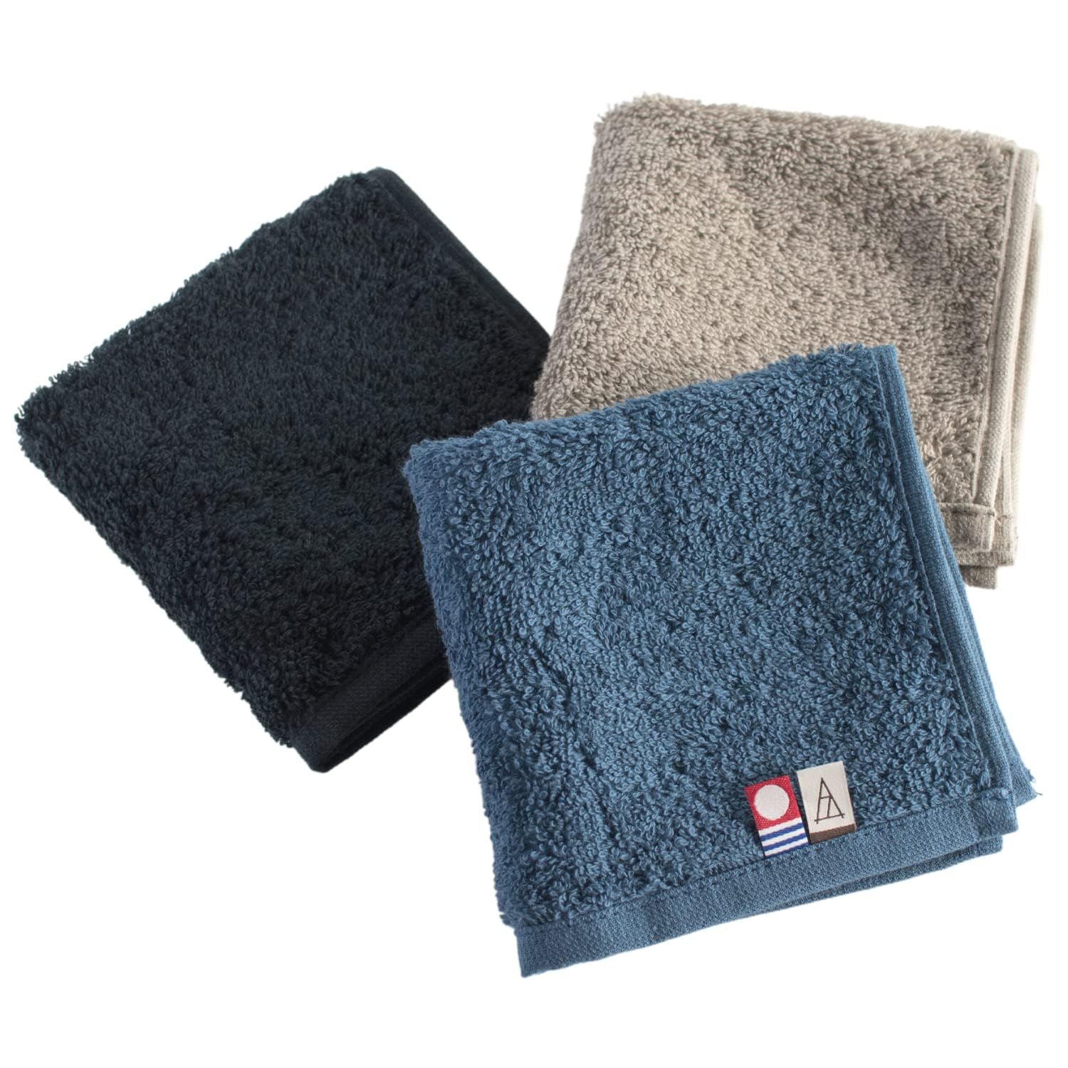 

Tabarat Towel Just the Right Assorted Handkerchiefs, Size, 23x23cm, 23x32cm, Tps-152R (3-Piece, 3-Color Set)