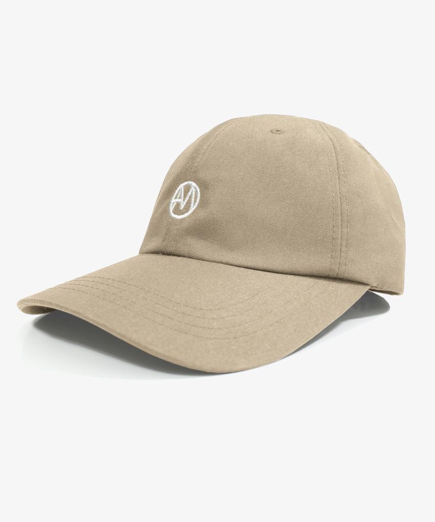 MIDNIGHT12AM Logo Ball Cap - Beige