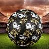 Michael Jackson Print Size 5 Soccer Ball, Standard Match Football for Sports Game and Team Practice, Ideal Gift for Soccer Fans