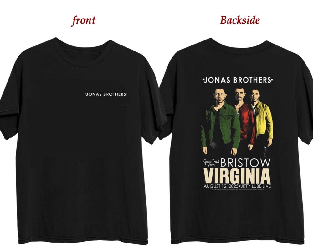 Jonas Brothers Bristow Concert 12 August T Shirt