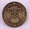 King Solomon Coin Seals & Demon Crest Brooches