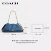 COACH Faye Iconic Denim Large Shoulder Crossbody Bag