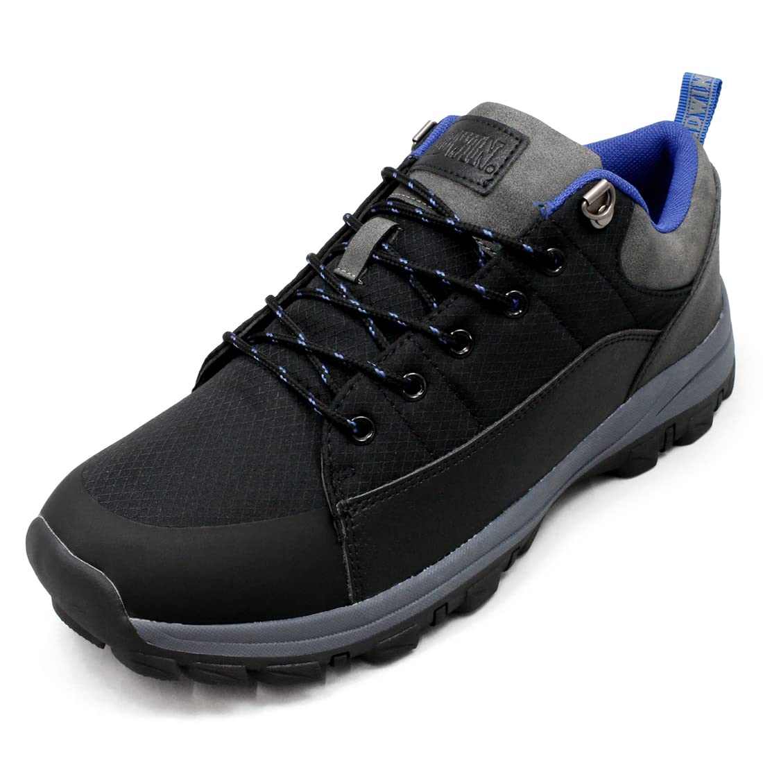 Edwin Trekking Grip Seamless Size EDW280 Men s Low-Cut Shoes, Water-Repellent, Anti-Slip Sole, Toe, Lace-Up, 3E, Black, 25.0, чёрный