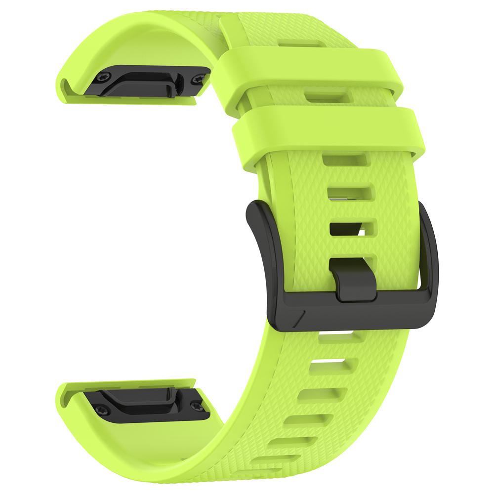 QuickFit 22mm 26mm Silicone Strap for Garmin Fenix 8pro 7 7X E 6X 6 Pro 5 5X Plus Epix/Enduro/Descent Mk2i/Instinct 3 Watchbands