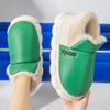 Cotton slippers women spring and autumn home indoor non-slip home winter warm winter couple plush men