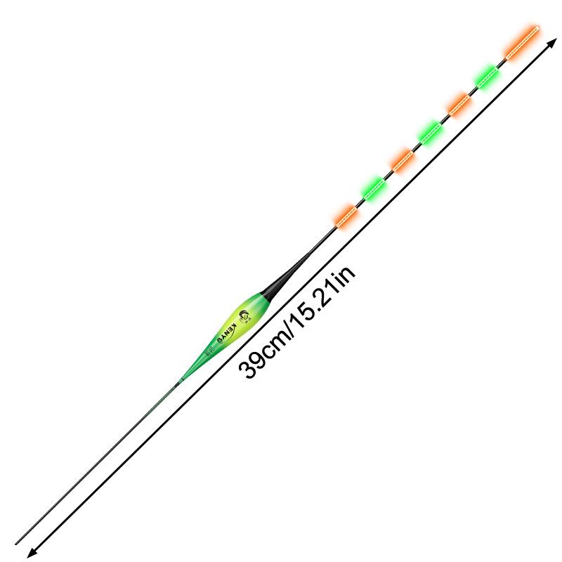 Smart Led Fishing Float Highly Sensitive Remind Buoy Gravity Sensor Glowing Electric Night Fishing Strobe Long Tail