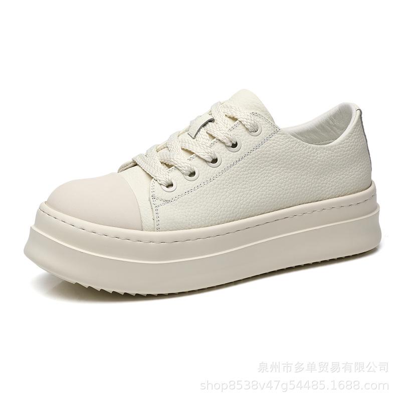 Lightweight casual shoes Original niche outdoor leather board shoes