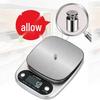 10kg Rechargeable Stainless Steel Kitchen Scale for Food & Baking