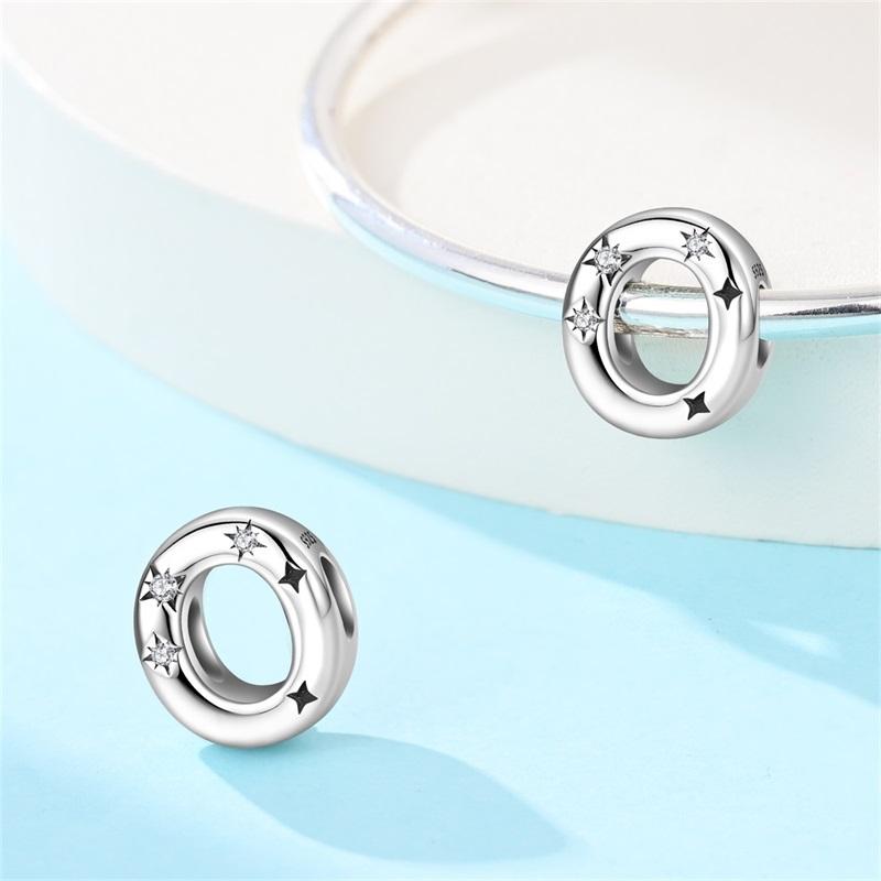 Copper 26 Letter A-Z Alphabet Charm Fine Beads Fit Original Charms Copper Bracelet Diy Fine Jewelry For Women Gifts Making