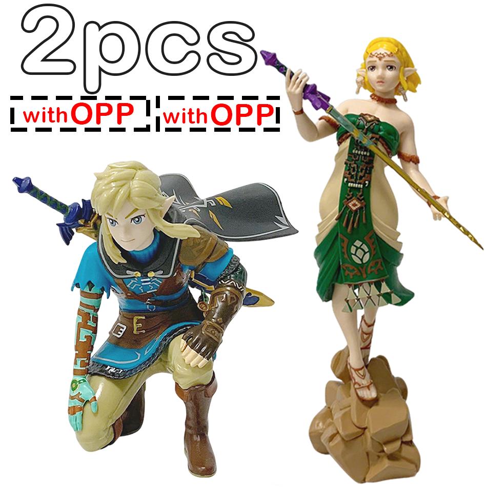 Model Model Anime The Legend of Zelda: Link's Awakening Kingdom Of Tears Skyward Sword Link Princess Zelda Cartoon Toy Gift