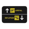 Personalized Plane Arrivals And Departures Doormat Mat Anti-Slip Plane Aviation Airplane Kitchen Bath Garden Rug Carpet 40*60cm