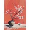 Abstract Plant Coloful Flower Hydrangea Lily Cherry Blossom Poster Canvas Painting Wall Pictures Living Room Decor