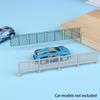 Ho Scale Protective Fence With Columns Model For Diy Building Fence Wall Sand Table Railway Train Scene Diorama Kit