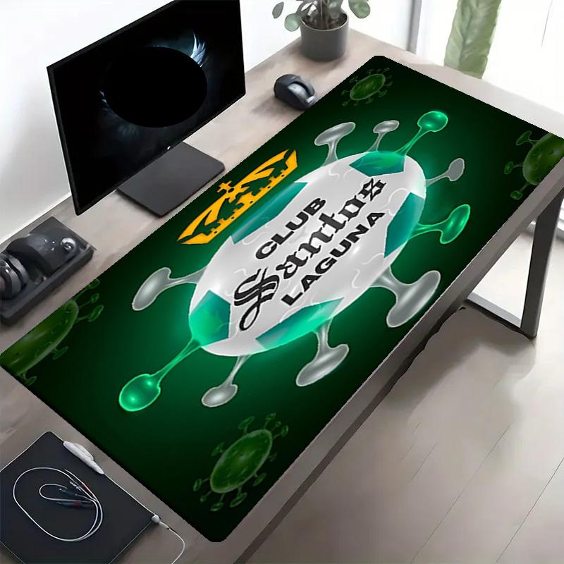 Club Santos Laguna Print Mouse Pad, Anti‑Slip Desktop Keyboard Mat, for PC Laptop Gaming Working Daily Use, Cool Festival Surprise Gift