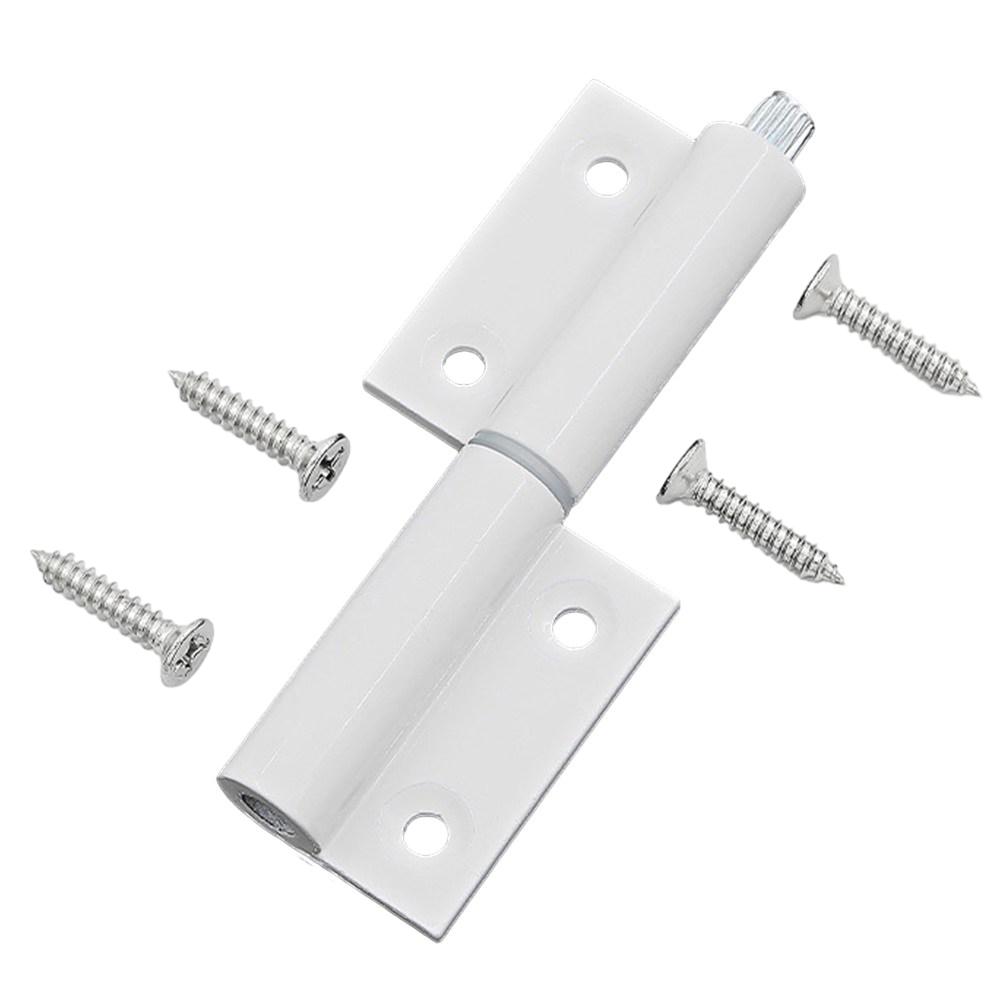 Plastic Steel Flat Hinge Folding Hinge Aluminum Alloy Screen Window Loose Leaf Detachable Hinge Home Improvement Door Hardware