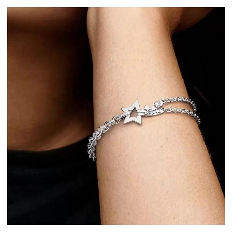 Pandora Stern Modell 925 Silber Armband Damen Modell 592409C01