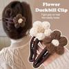 Vintage Hair Clips Flower Duckbill Hair Clip New Claw Clip
