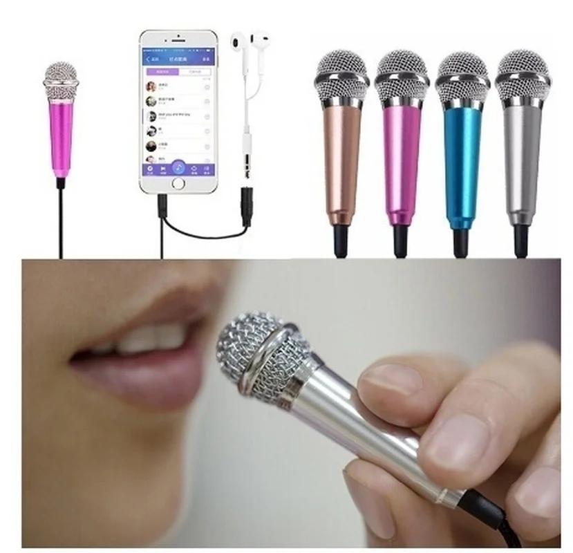Portable Mini 3.5mm Stereo Studio Voice Microphone Audio Microphone Cell Phone/Smartphone Accessories