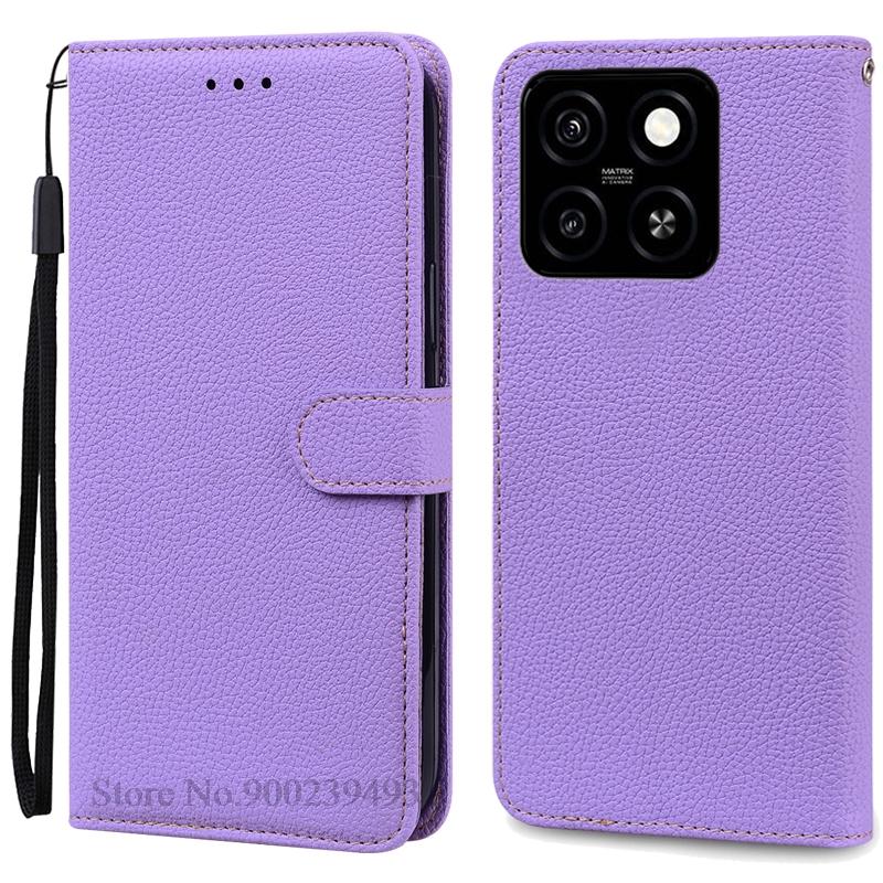 For ZTE Blade A55 Back Cover Phone Case For ZTE Blade A55 Case Wallet Leather Flip Cover For ZTE Blade A55 Silicone Fundas