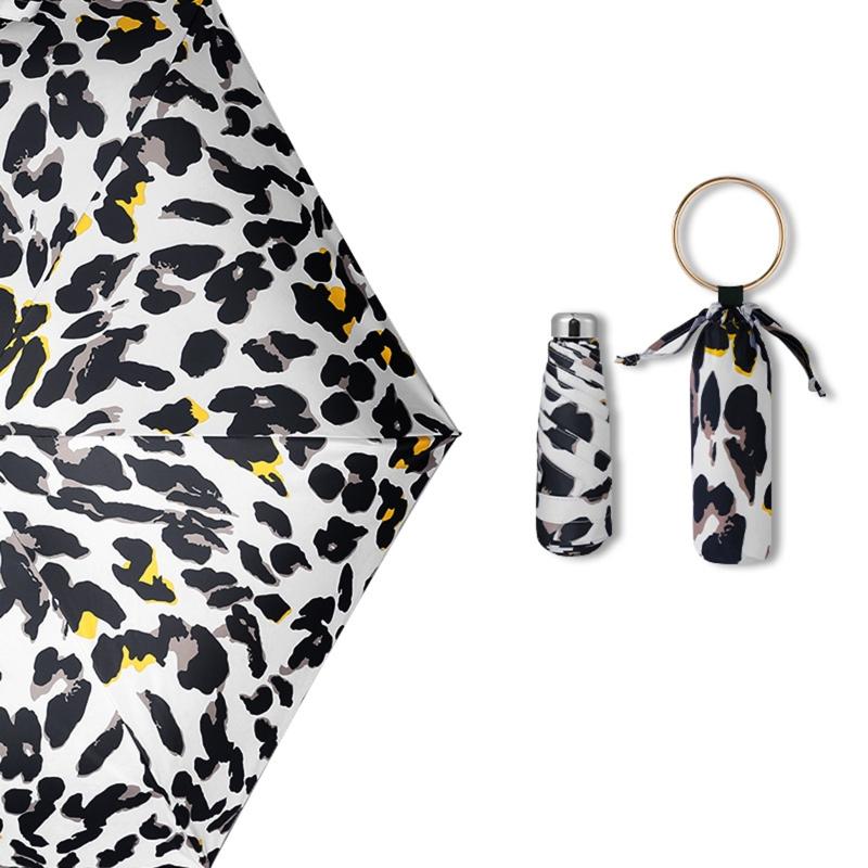 Fashion for Sun Rain Umbrella Mini Pocket 5 Folding Umbrellas Windproof Travel Umbrella Anti UV Portable Parasol