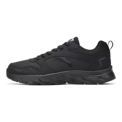 Lifestyle Serie Schnürschuhe Stoßdämpfend Abriebfest Atmungsaktiv Low-Top Freizeitschuhe Herren Sneaker Schwarz 91645515-10