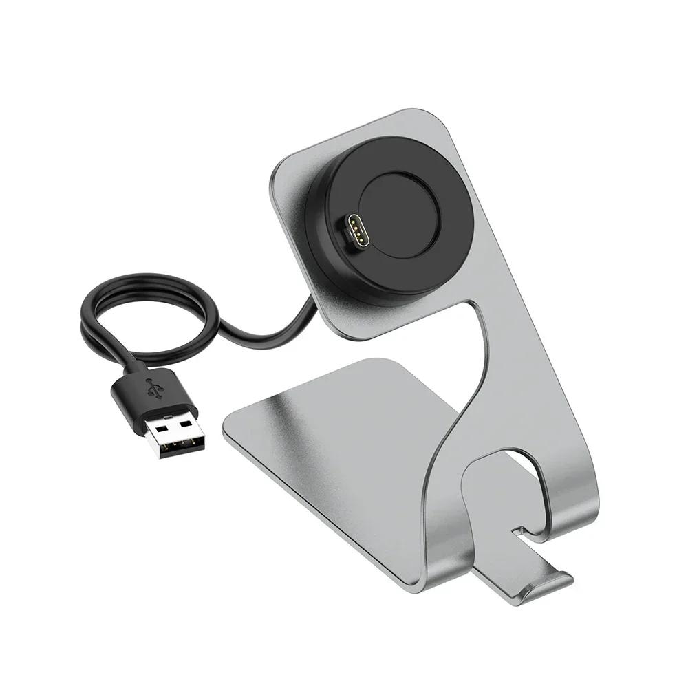 

Подставка для зарядки для Garmin Epix/Epix Gen 2 Pro Vivoactive 5 Venu 3/3S Forerunner 165/265/965 Fenix 8/7/E Док-станция для зарядки серый