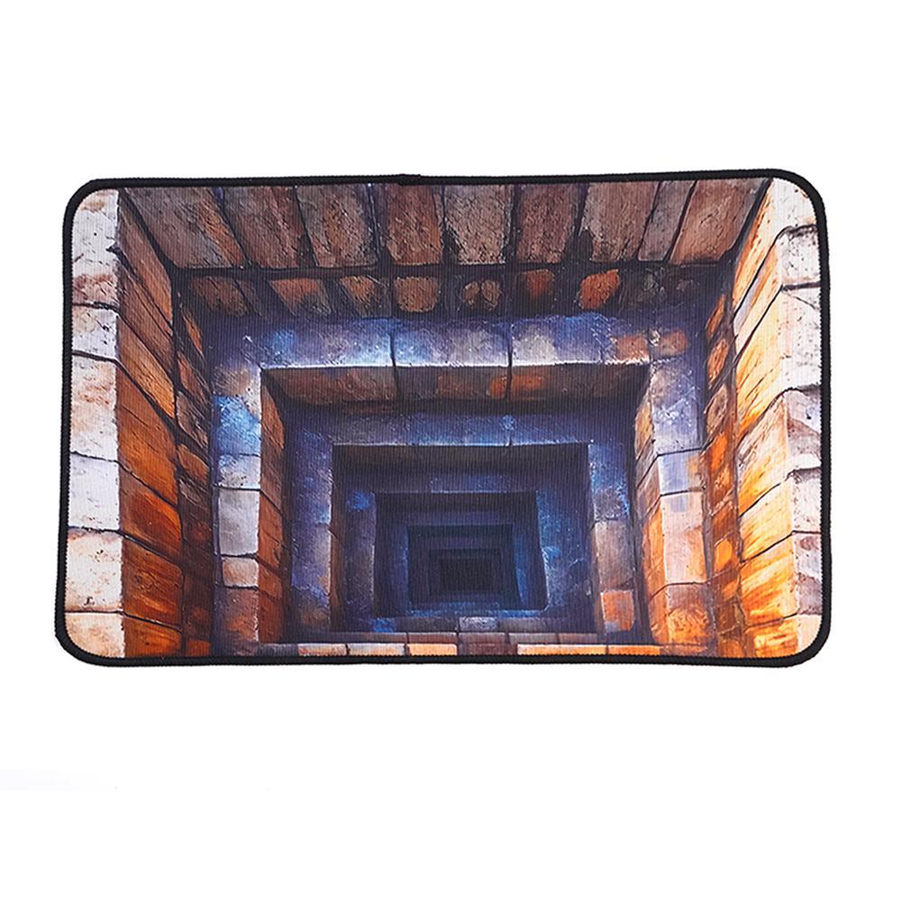 

Creative 3D Visual Welcome Entryway Door Mat Bathroom Absorbent Dirt Resist Entry Outdoor Indoor Rug Non-Slip Backing Door Mat