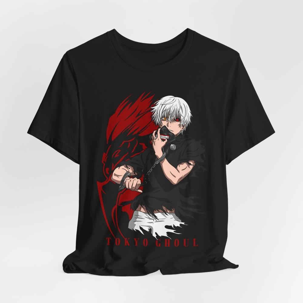 Tokyo Ghoul Anime Tee, Unisex Short Sleeve T-Shirt, Fan Merchandise, Gift
