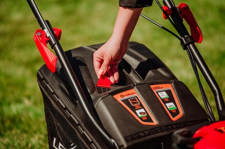 Kosiarka Spalinowa Lehmann 44Cm Napęd Potężna Silnik 146Cc Mulczowanie 6Km